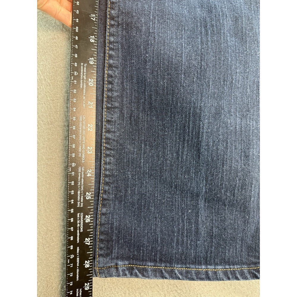 Wrangler Q-Baby Jeans Womens 31 Medium Wash Mid Rise Bootcut Stretch WRQ20DD - Picture 6 of 9